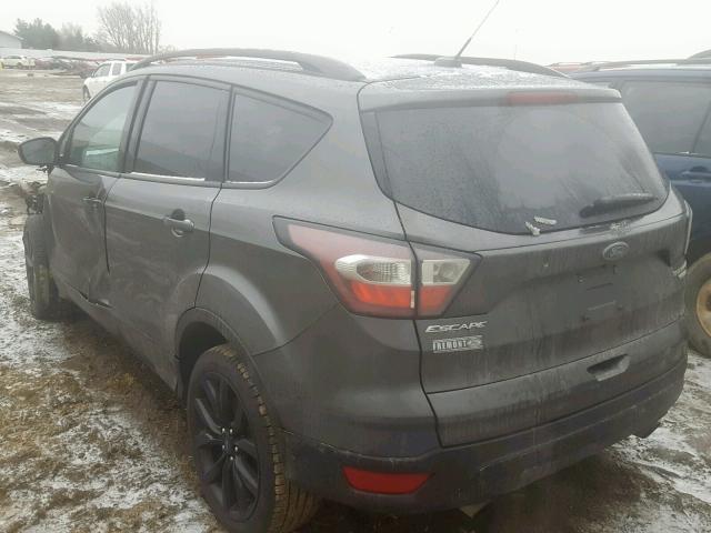 1FMCU0JD1HUB01325 - 2017 FORD ESCAPE TIT GRAY photo 3