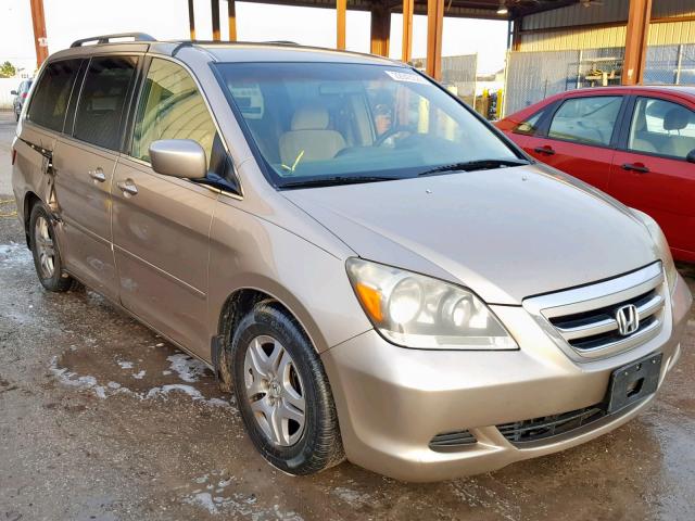 5FNRL38436B404833 - 2006 HONDA ODYSSEY EX BEIGE photo 1