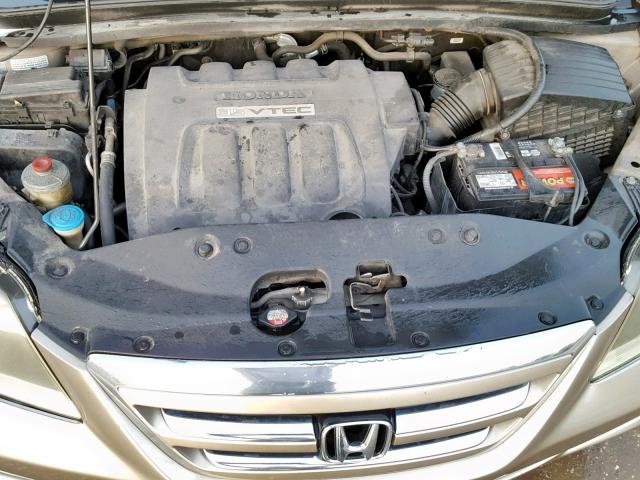 5FNRL38436B404833 - 2006 HONDA ODYSSEY EX BEIGE photo 7