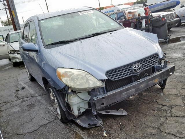 2T1KR32E74C294999 - 2004 TOYOTA MATRIX XR BLUE photo 1