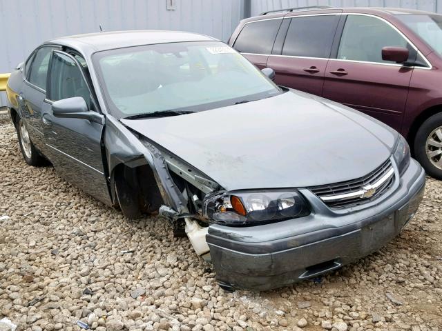 2G1WF52E959193849 - 2005 CHEVROLET IMPALA GRAY photo 1