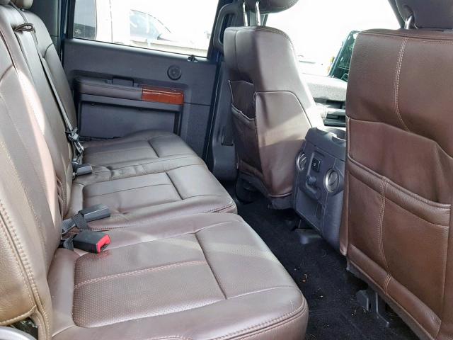 1FT7W2BT6FEA95790 - 2015 FORD F250 SUPER 蓝色 照片 6