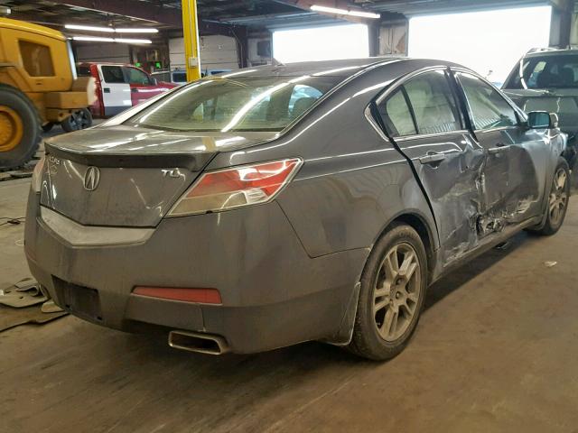 19UUA86529A026754 - 2009 ACURA TL GRAY photo 4