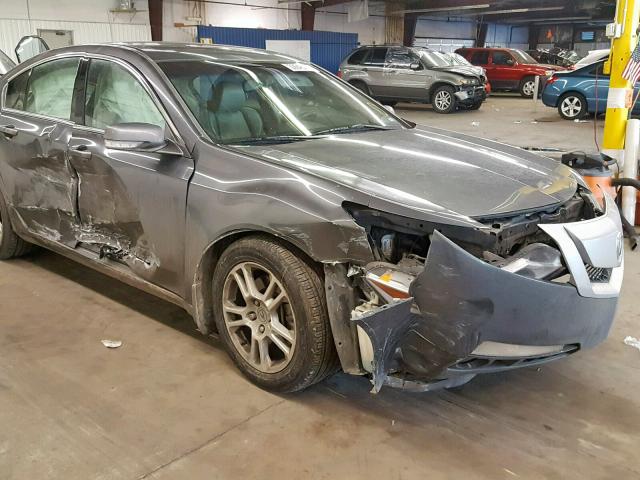 19UUA86529A026754 - 2009 ACURA TL GRAY photo 9