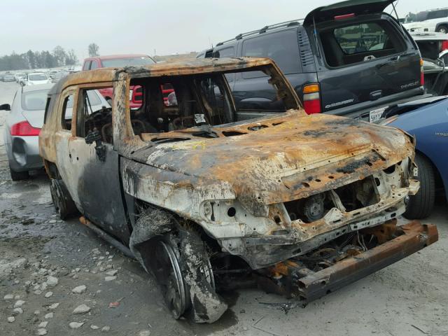 JTEBU11F770007670 - 2007 TOYOTA FJ CRUISER BURN photo 1