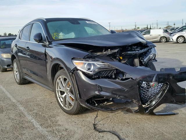 ZASFAKAN9J7B84884 - 2018 ALFA ROMEO STELVIO BLACK photo 1