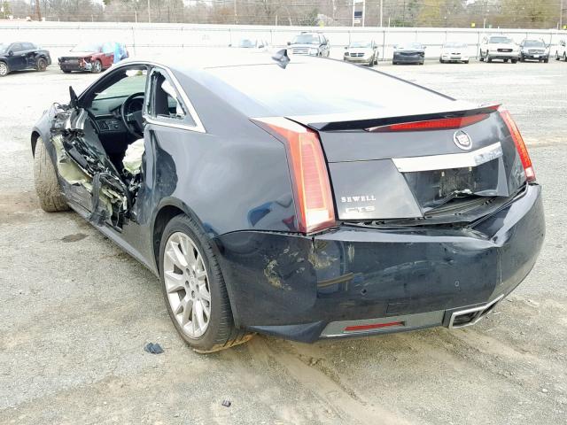 1G6DJ1E33D0116809 - 2013 CADILLAC CTS PERFOR BLACK photo 3