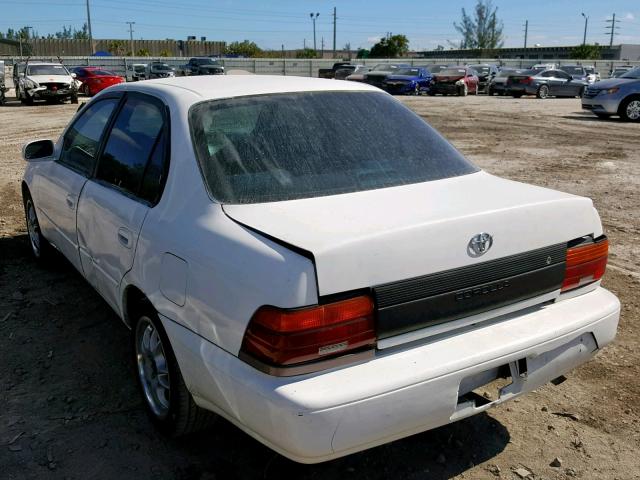 1NXBB02E3TZ388880 - 1996 TOYOTA COROLLA DX WHITE photo 3