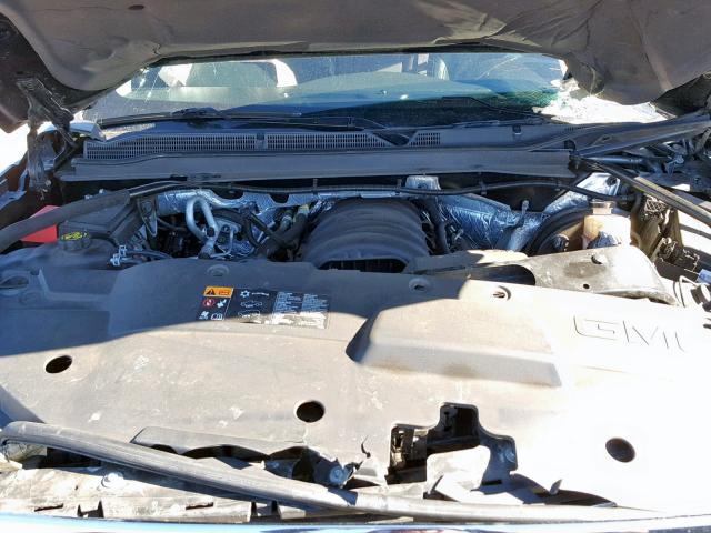 1GKS2BKC1GR113259 - 2016 GMC YUKON SLT BLACK photo 7