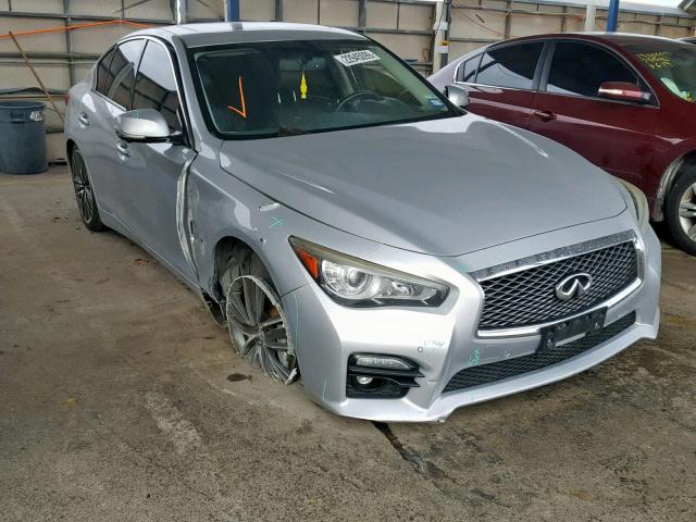 JN1BV7AP0EM685134 - 2014 INFINITI Q50 BASE SILVER photo 1