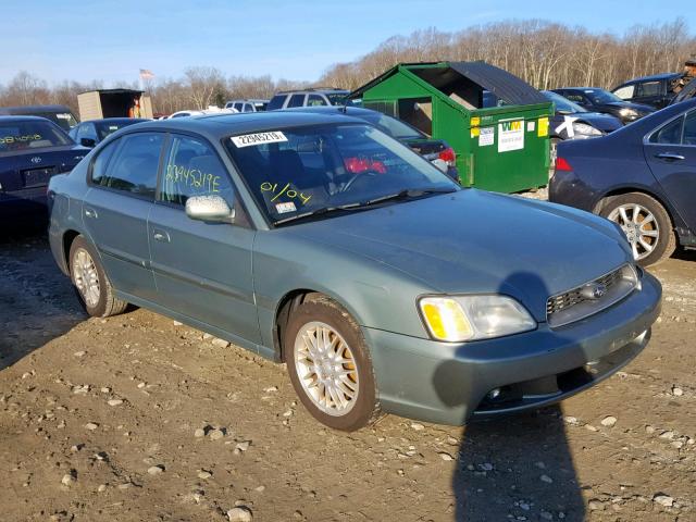 4S3BE625547201931 - 2004 SUBARU LEGACY L S GREEN photo 1