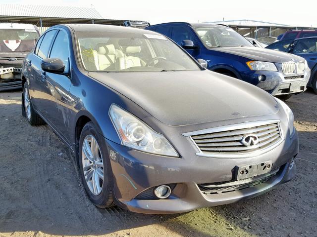 JN1CV6AR2BM407623 - 2011 INFINITI G37 GRAY photo 1