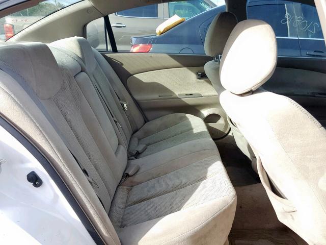 1N4AL11D96C146798 - 2006 NISSAN ALTIMA S WHITE photo 6
