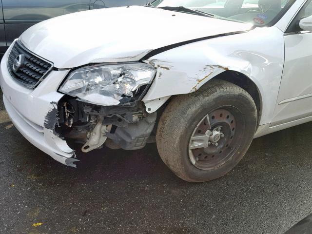 1N4AL11D96C146798 - 2006 NISSAN ALTIMA S WHITE photo 9