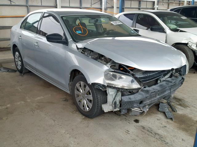 3VW2K7AJ6DM227194 - 2013 VOLKSWAGEN JETTA BASE 灰色 照片 1