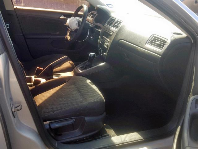 3VW2K7AJ6DM227194 - 2013 VOLKSWAGEN JETTA BASE 灰色 照片 5