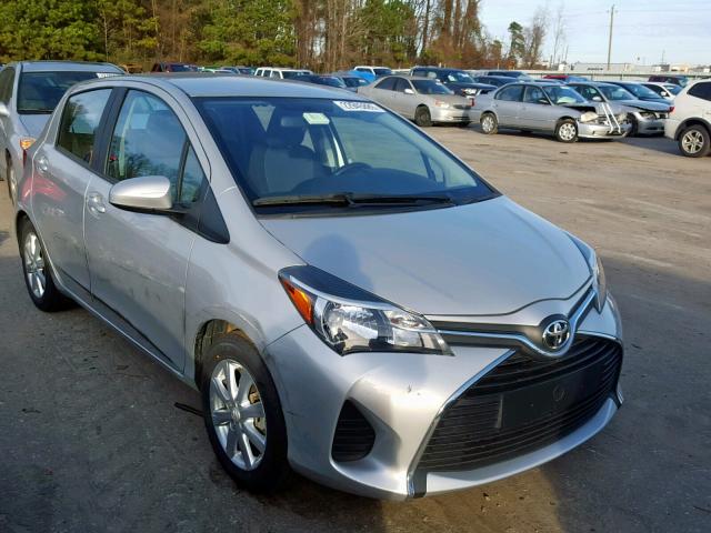 VNKKTUD31GA069013 - 2016 TOYOTA YARIS L SILVER photo 1