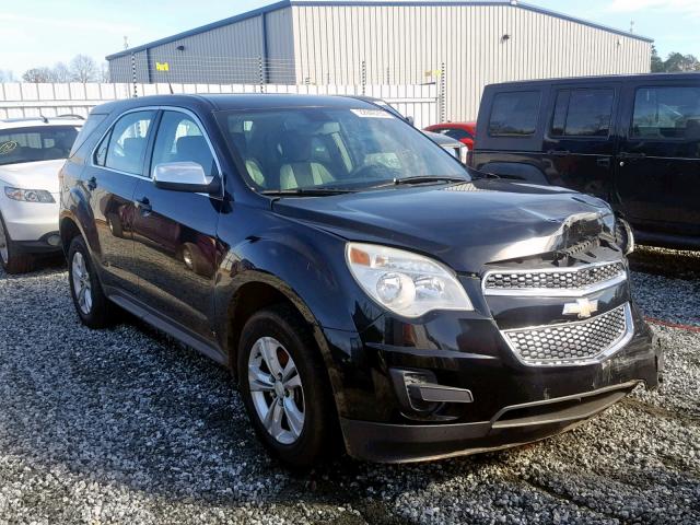 2CNALBEW4A6211291 - 2010 CHEVROLET EQUINOX LS BLACK photo 1