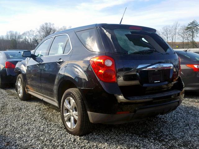 2CNALBEW4A6211291 - 2010 CHEVROLET EQUINOX LS BLACK photo 3