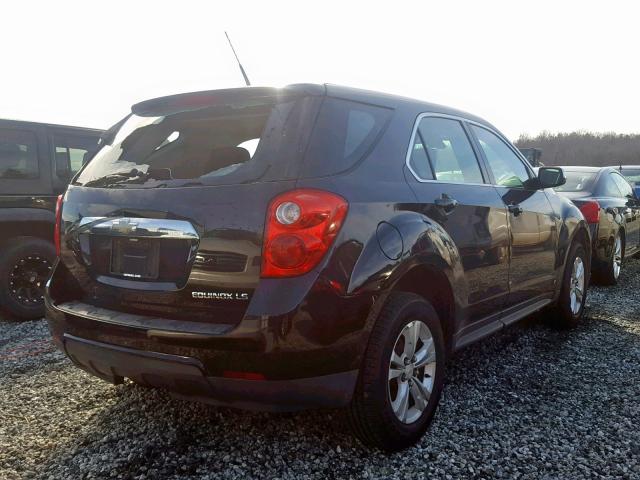 2CNALBEW4A6211291 - 2010 CHEVROLET EQUINOX LS BLACK photo 4