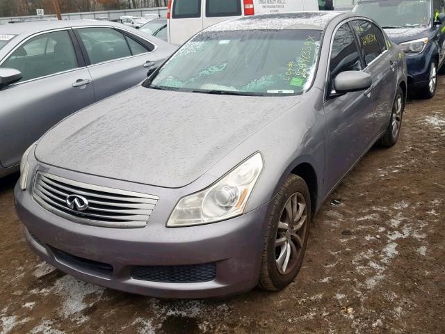 JNKBV61FX7M801620 - 2007 INFINITI G35 შავი ფოტო 2