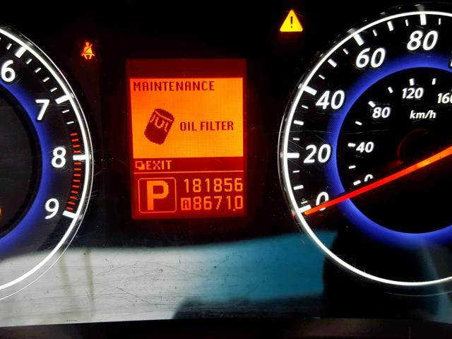 JNKBV61FX7M801620 - 2007 INFINITI G35 შავი ფოტო 8