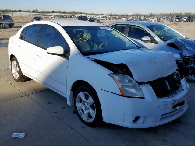 3N1AB61E89L649625 - 2009 NISSAN SENTRA 2.0 WHITE photo 1