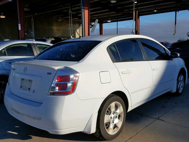 3N1AB61E89L649625 - 2009 NISSAN SENTRA 2.0 WHITE photo 4