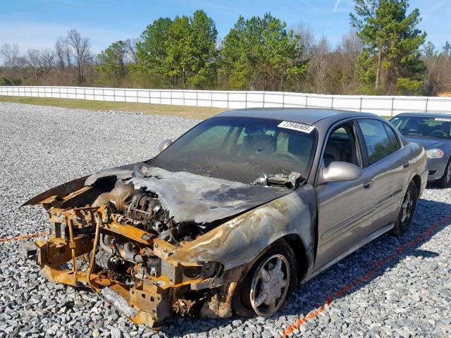 1G4HP54K914223375 - 2001 BUICK LESABRE CU TAN photo 2