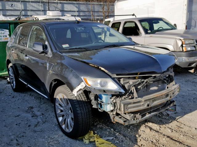 2LMDJ8JK7BBJ25348 - 2011 LINCOLN MKX BLACK photo 1