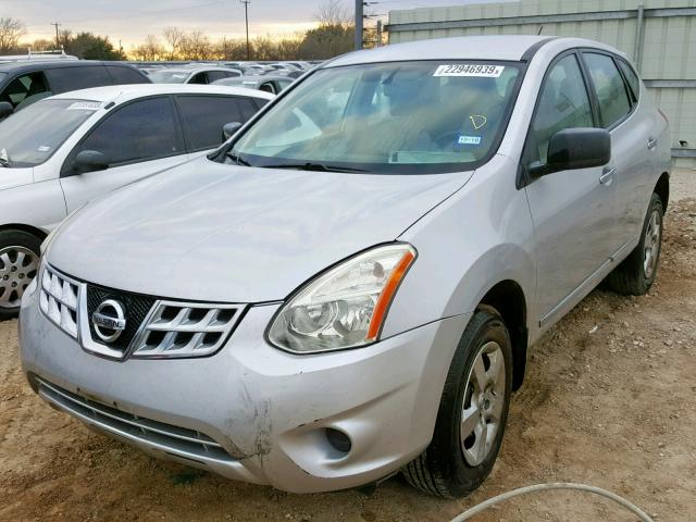 JN8AS5MT9BW166893 - 2011 NISSAN ROGUE S SILVER photo 2