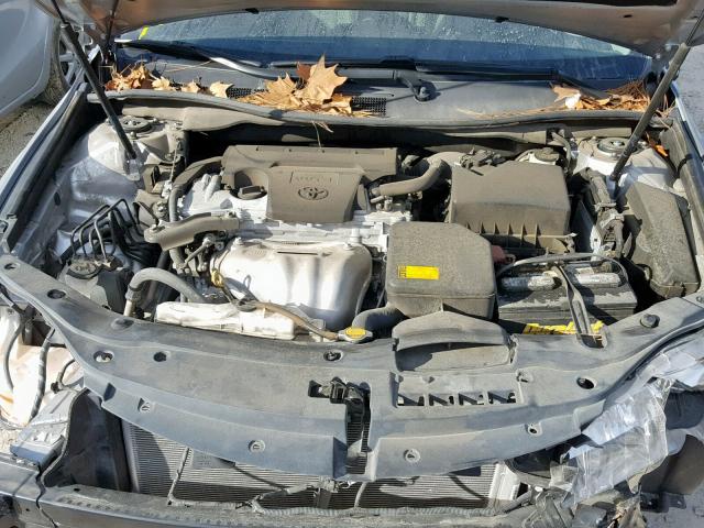 4T1BF1FKXFU486240 - 2015 TOYOTA CAMRY LE SILVER photo 7