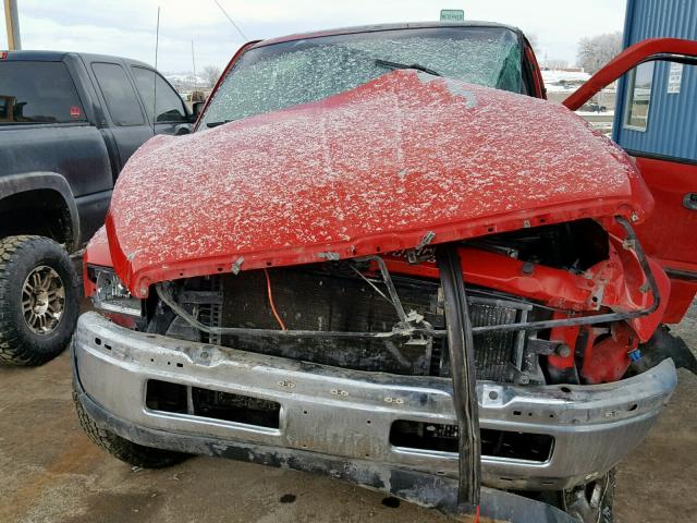 3B7KF2362YG113474 - 2000 DODGE RAM 2500 RED photo 7