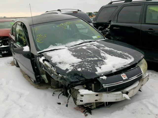 1G8AJ52F84Z107194 - 2004 SATURN ION LEVEL BLACK photo 1