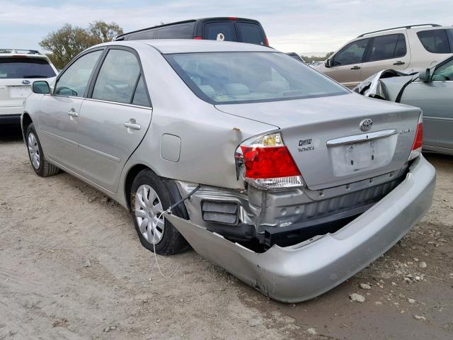 4T1BE32K85U392053 - 2005 TOYOTA CAMRY LE SILVER photo 3