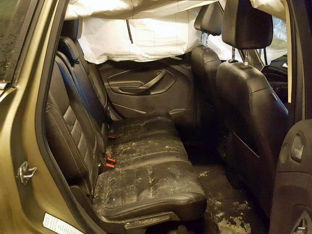 1FMCU0H93DUA10729 - 2013 FORD ESCAPE SEL 绿色 照片 6