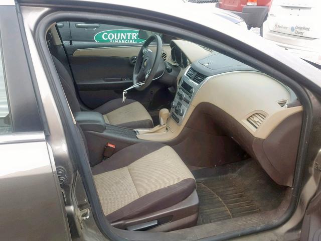 1G1ZA5EU7CF322268 - 2012 CHEVROLET MALIBU LS TAN photo 5