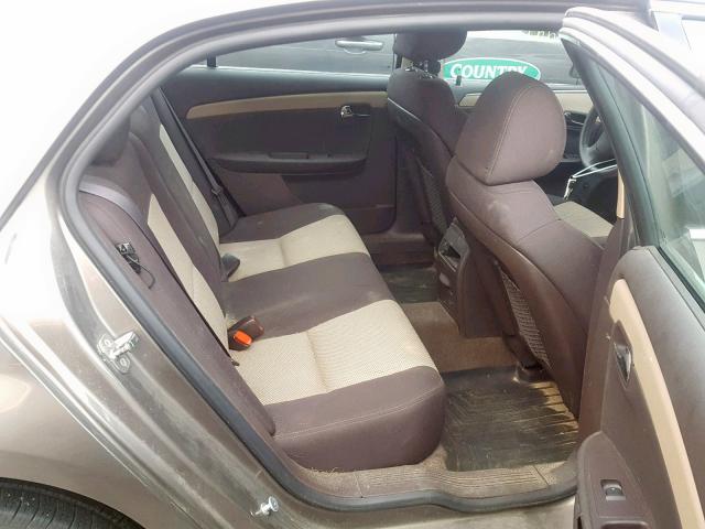1G1ZA5EU7CF322268 - 2012 CHEVROLET MALIBU LS TAN photo 6
