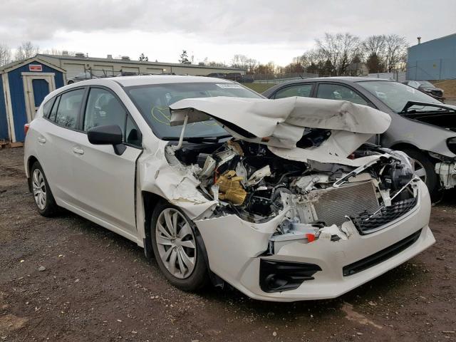 4S3GTAA63H3726766 - 2017 SUBARU IMPREZA WHITE photo 1