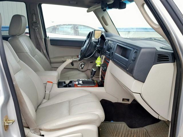NM205273 - 2006 JEEP COMMANDER SILVER photo 5