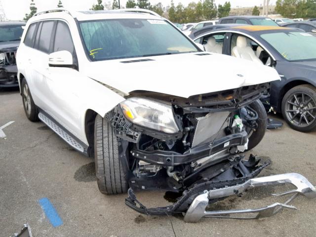 4JGDF6EE1JB055954 - 2018 MERCEDES-BENZ GLS 450 4M WHITE photo 1