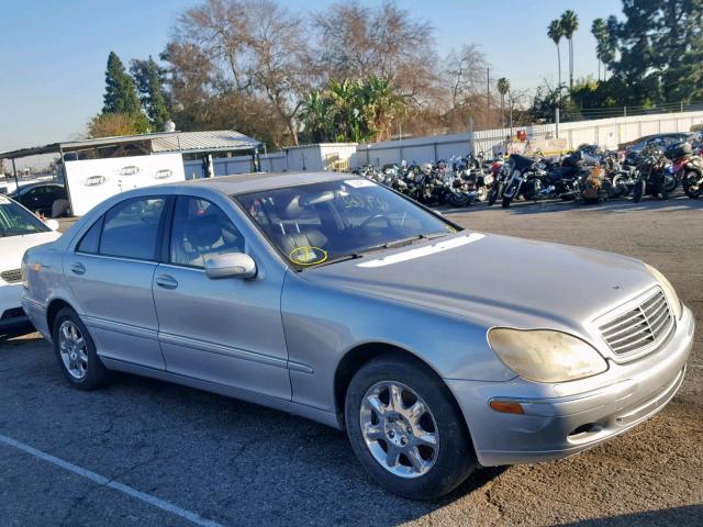 WDBNG70J62A232245 - 2002 MERCEDES-BENZ S 430 SILVER photo 1