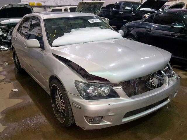 JTHBD182910011863 - 2001 LEXUS IS 300 SILVER photo 1