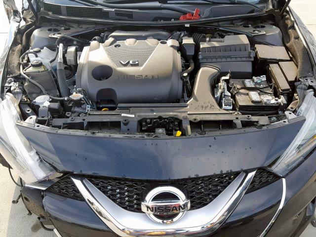 1N4AA6AP5HC446547 - 2017 NISSAN MAXIMA 3.5 BLACK photo 7