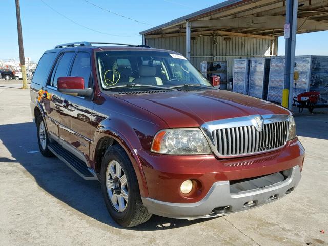 5LMFU28R73LJ01030 - 2003 LINCOLN NAVIGATOR 勃艮第红 照片 1