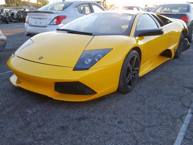 ZHWBU37S77LA02501 - 2007 LAMBORGHINI MURCIELAGO YELLOW photo 2