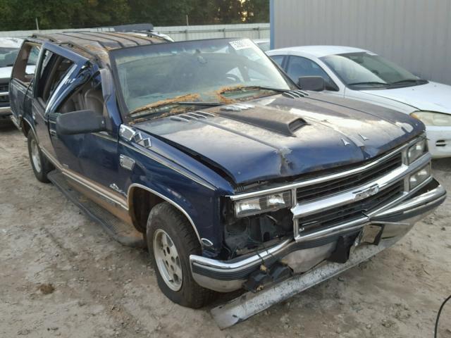 3GKEC16R4XG538655 - 1999 GMC SUBURBAN C BLUE photo 1