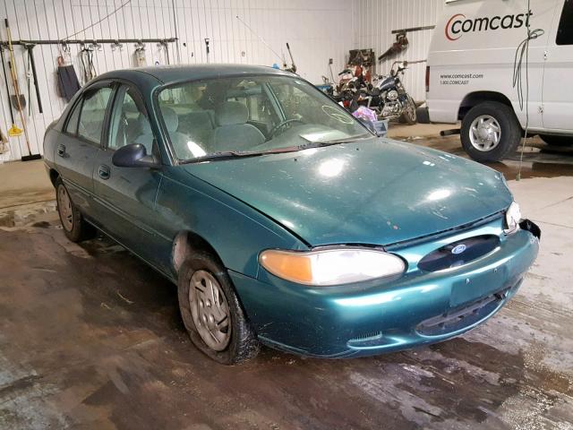 1FALP13P4VW216919 - 1997 FORD ESCORT LX GREEN photo 1