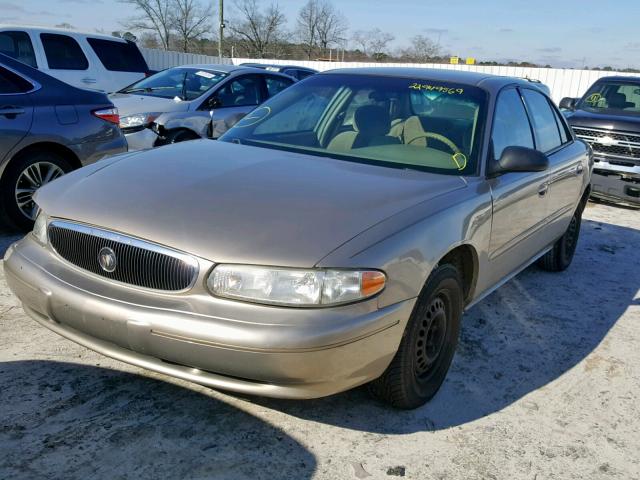 2G4WS52J331264499 - 2003 BUICK CENTURY CU TAN photo 2