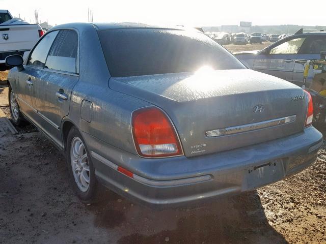 KMHFU45E53A238043 - 2003 HYUNDAI XG 350 BLUE photo 3